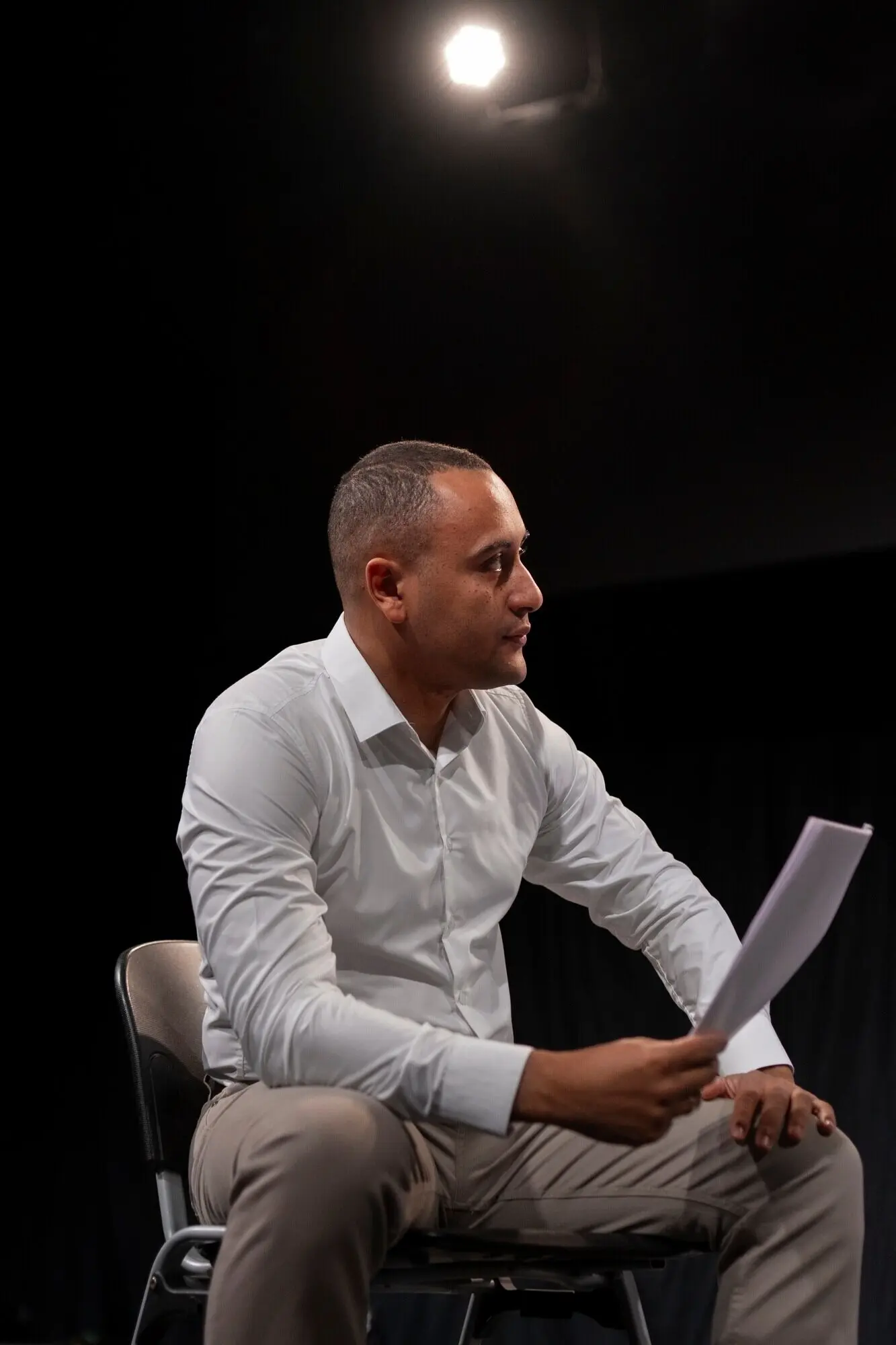 Verschiedene Momente aus dem Theaterunterricht